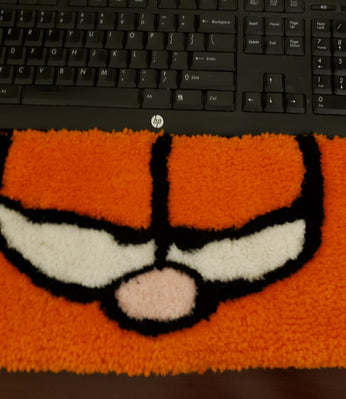Garfield Keyboard Rug