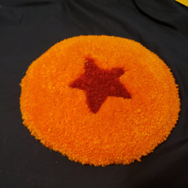 One Star Dragon Ball Mug Rug