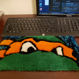 TMNT Mikey Keyboard Rug