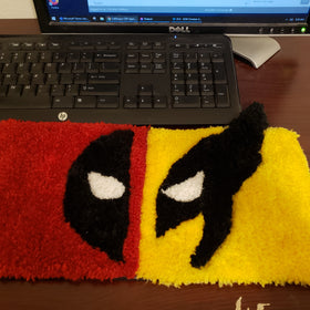 Deadpool & Wolverine Keyboard Rug