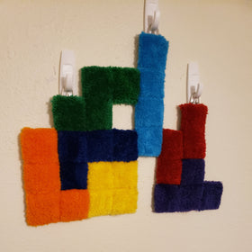 Tetris Tufted Wall Art