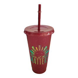 Customized Cups - Reusable 24oz Plastic Tumblers