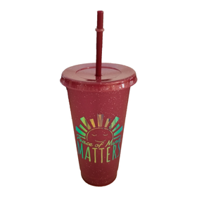 Customized Cups - Reusable 24oz Plastic Tumblers